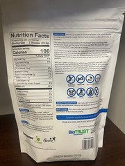 12.7oz Biotrust Low Carb Lite Protein Powder Orange Cream 20g Grass-fed Whey