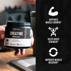 Creatine Monohydrate Powder 150g – 5g Daily Creatine Supplement for Men and W…