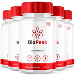 (5 Pack) Biopeak for Male, Bio Peak Advanced Men Support Pills (300 Capsules)