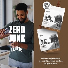 Levels Grass Fed Whey Protein Powder No Artificials 24G of Protein Double Cho…