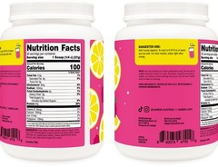 Wellah Clear Whey Protein Isolate Powder (Raspberry Lemonade) 30 Servings