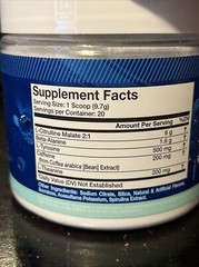 New Alani Nu Pre-Workout Powder Breezeberry 6.8oz 20 Servings Exp 07/24