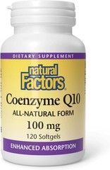 Coenzyme Q10 Softgels for Energy Support & Enhanced Absorption (120ct)