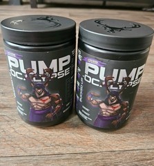 2 BUCKED UP Pump-Ocalypse YUZU & PEACH Non-Stim PRE-WORKOUT 30 Serv Exp 10/2026
