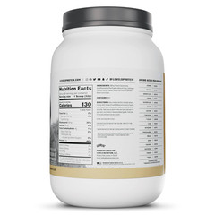 Levels Grass Fed Whey Protein Powder, No Artificials, 24G 2 Pound (Pack of 1)