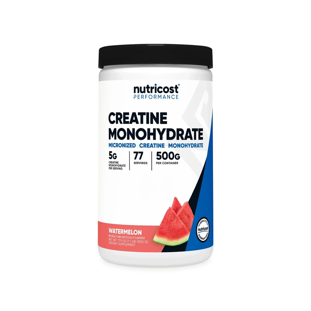 WATERMELON Nutricost Creatine Monohydrate Micronized Powder 500G
