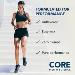 Core Med Science Creatine Monohydrate Powder 90 Servings – NSF Certified for …