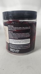 Creatine Monohydrate Gummies 120ct Sugar-Free Blackberry BCAA 9000 Mg Exp:6/2029