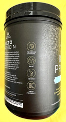 NIB KETO PROTEIN POWDER VANILLA MENS WOMENS FINE DIETARY SUPPLEMENT SKIN JOINTS