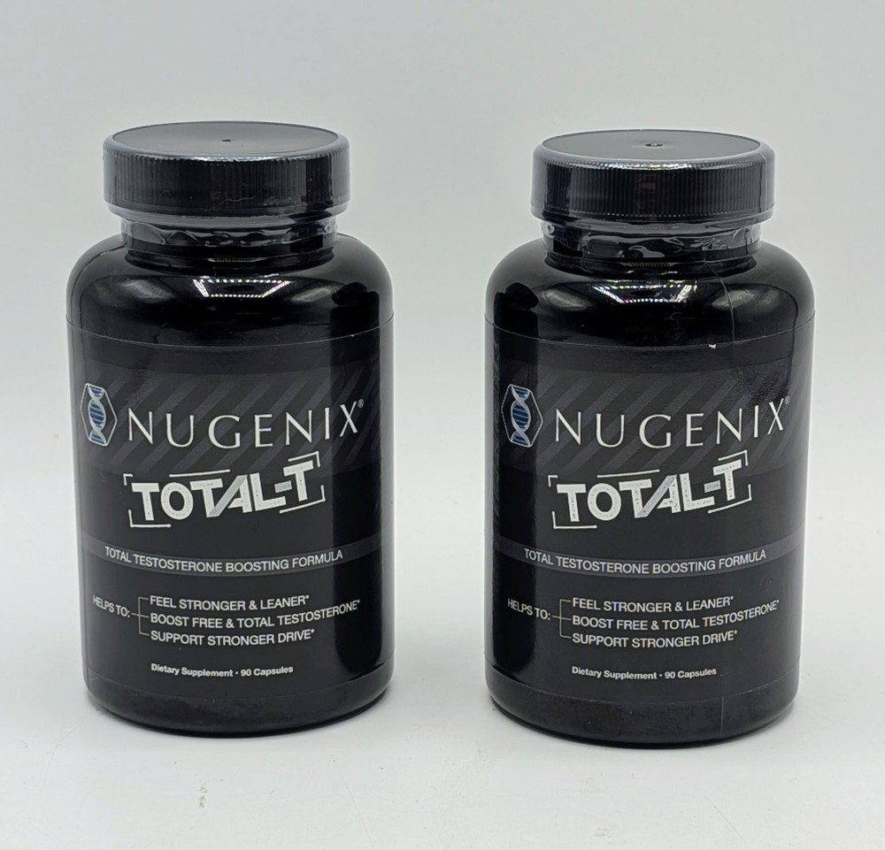 Nugenix Total T New 90 Tablets EXP 07/2026 Total-T Authentic ***Lot of 2***