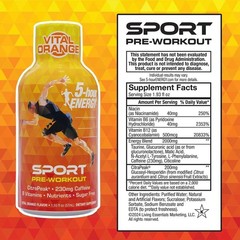 5-Hour Energy Extra Strength Sport Shots with Citrapeak, Orange Flavor 24 counts