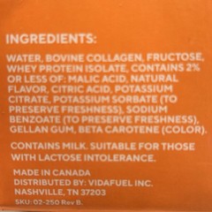 Vidafuel Wellness Protein Drink Citrus Burst 32 oz ~ 16 Servings Carton Exp:1/27