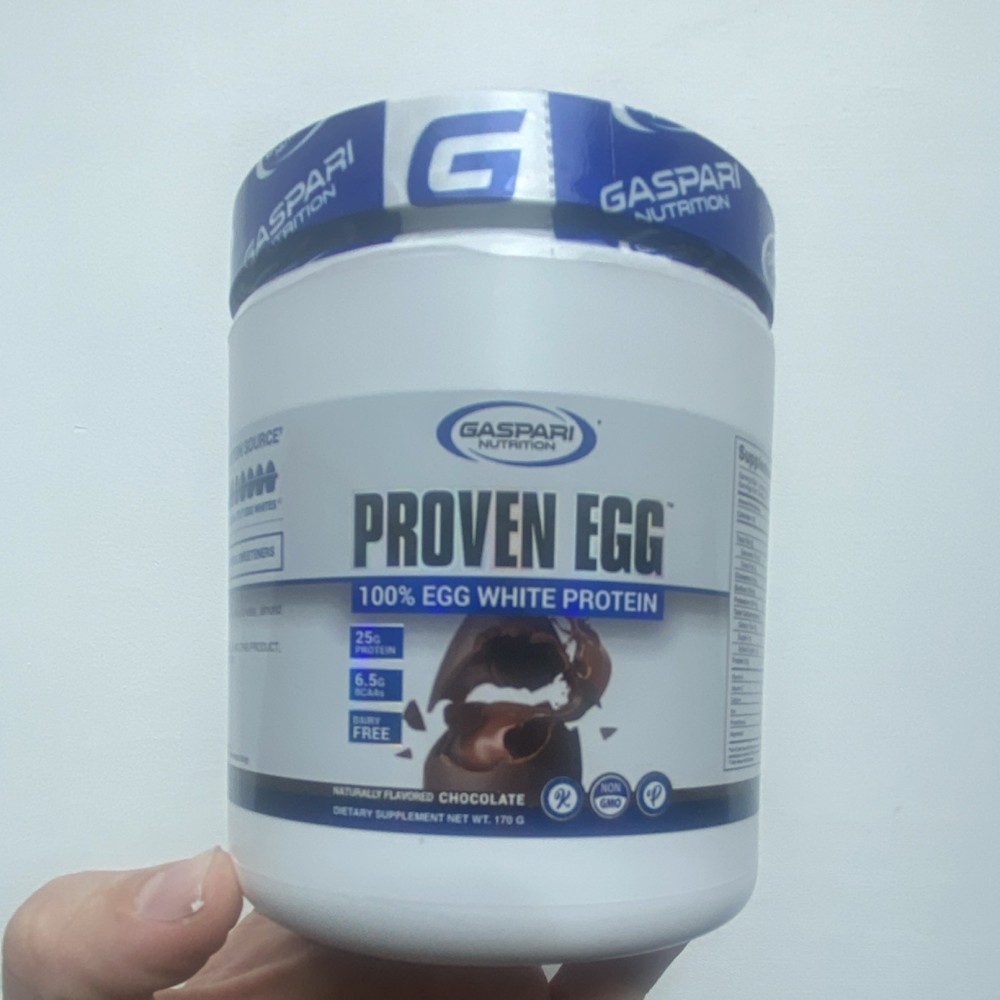 Gaspari Nutrition Proven Egg Protein Powder Chocolate Dairy-Free Non-GMO 170g