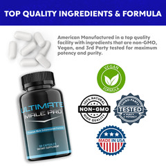 Ultimate Male Pro Pills – Ultimate Male Pro Vitality Supplement ORIGINAL -2 Pack