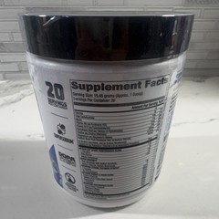 GAT Sport Nitraflex Pre-Workout Powder Blue Raspberry 20 Serv 10 oz Exp 07/27