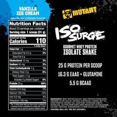 Mutant Protein Supplement Powder 25G Protein 1.6Lb Fast Absorption Gourmet Fl…