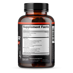 Snap Testo Booster – Muscle Growth, Energy, Libido Capsules 90ct – 2 Pack
