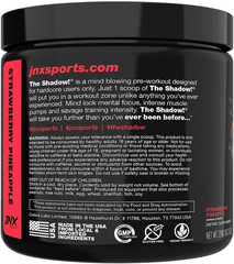 the Shadow! High Stim Preworkout – Pre Workout Powder for Men & Women, High Caff