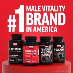 Force Factor Alpha King Supreme Elite Testosterone Booster w/ KSM-66, Fenugreek