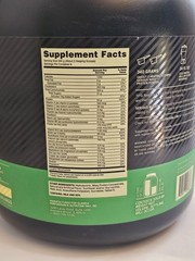 Optimum Nutrition Serious Mass Gainer Protein Powder, Banana, 6 lbs, 02/2027