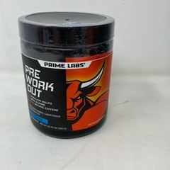 Prime Labs Pre-Workout Blue Lemonade, 30 Servings (Blue Surge)