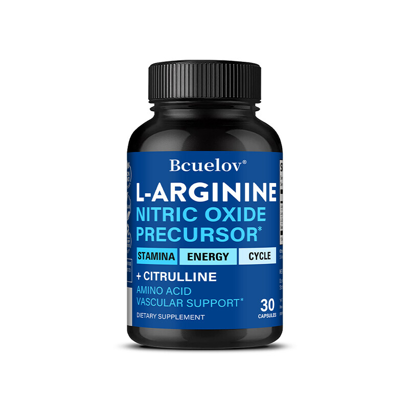 L-Arginine + L-Citrulline Extra Strength Nitric Oxide & Circulation Boost