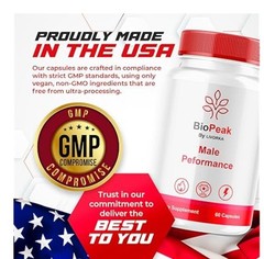 (5 Pack) Biopeak for Male, Bio Peak Advanced Men Support Pills (300 Capsules)