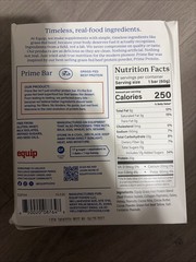 Equip Prime Protein Bars Peanut Butter Chocolate Grass-Fed Beef 12 Pack NEW