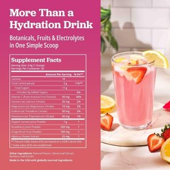 Hydration Lemonade Electrolyte Powder Drink Mix – Strawberry Dragonfruit