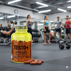 TESTO+ – 90 Tablets – Natural Testo Booster Strength Support Libido Endurance