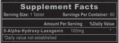 Laxogenin 100mg 60 Tabs Natural Anabolic Muscle Strength Builder LAXO