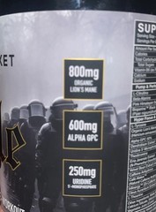 BlackMarket Rule Hyper Focus Preworkout 30 Servings Razz Mango Sherbet
