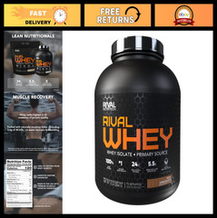 Rich Chocolate Whey Protein Powder 5lb – High Protein, Low Sugar, Muscle Gain