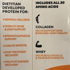 Vidafuel Wellness Protein Drink Citrus Burst 32 oz ~ 16 Servings Carton Exp:1/27