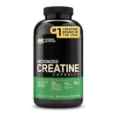 Optimum Nutrition Micronized Creatine Monohydrate Capsules 100 Count
