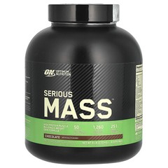 Optimum Nutrition, Serious Mass, High Protein Weight Gain Powder, Chocolate 6 lb
