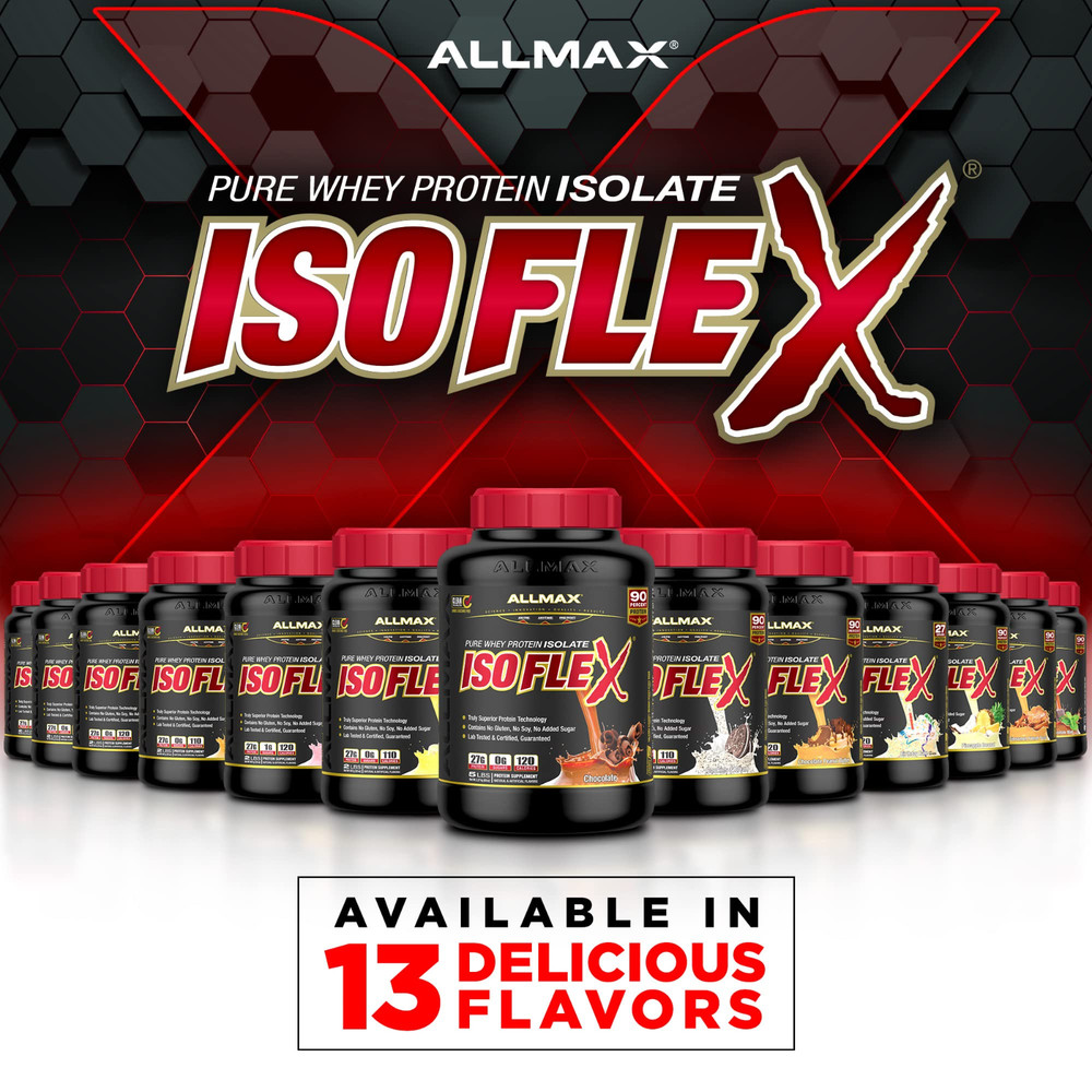 ALLMAX NUTRITION ISOFLEX 100% Pure Whey Protein Isolate 5LB