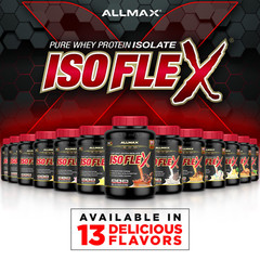 ALLMAX NUTRITION ISOFLEX 100% Pure Whey Protein Isolate 5LB
