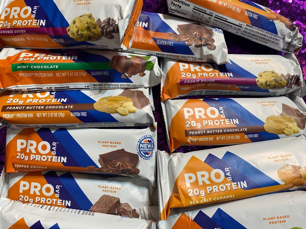 24 Probar Protein Bar Variety Pack – 2.47oz Plant Based Expires:Sept2026