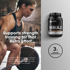 Optimum Nutrition Platinum Rebuild Premium Platinum Blend Protein Powder