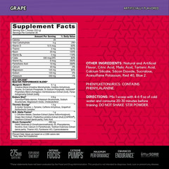 BSN N.O.-XPLODE Pre Workout Powder Grape Energy Focus Endurance 30 Servings