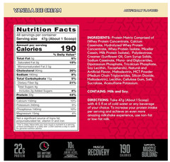 BSN Syntha-6 Protein Powder Vanilla 5LB 48Sv Whey Casein Blend