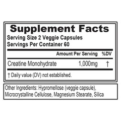 Evlution Nutrition Creatine Monohydrate Capsules – Pre 120 Count (Pack of 1)