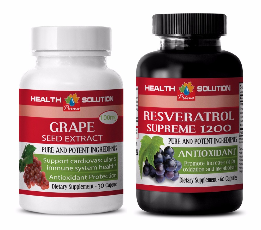 Antioxidant powder – GRAPE SEED EXTRACT – RESVERATROL 1200 COMBO 2B – resveratro