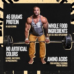 Animal Meal – Protein Shake with Whole Food Ingredients, Aids in Muscle