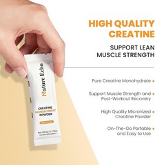 Micronized Creatine Powder – 10 Easy Mix Travel Packs for Muscle Growth