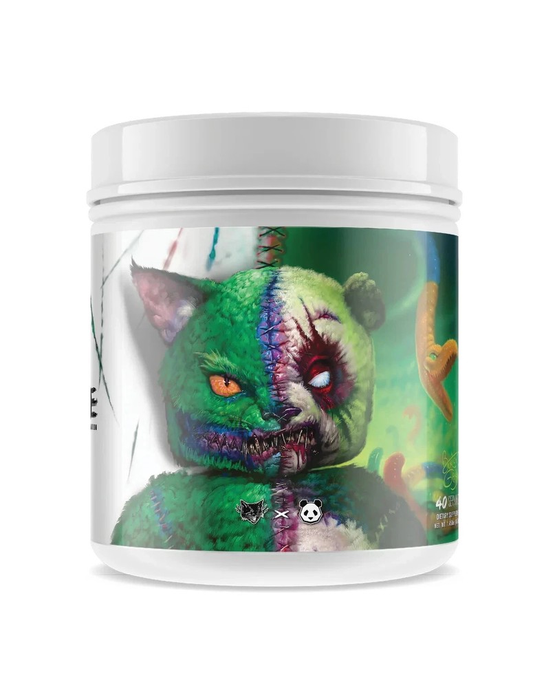 Panda Supps Black Magic Collab Savage Extreme Pre-Workout Sour Gummy Candy New