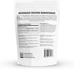 Creatine Monohydrate Micronized Powder 500G – 100 Servings, 5000Mg per Serving (