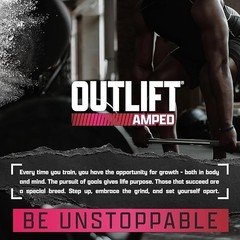 Nutrex Outlift Amped Max High Stim Pre Workout Powder 22 Servings Various Flavor