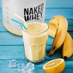 NAKED Vanilla Whey Protein 1Lb, Only 3 Ingredients, All 1 Pound (Pack of 1)